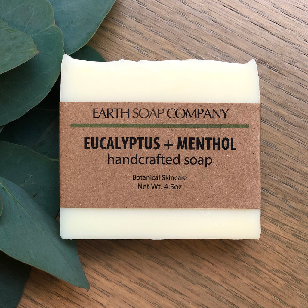 Eucalyptus + Menthol handcrafted soap