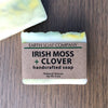 Irish Moss + Clover handcrafted artisan soap